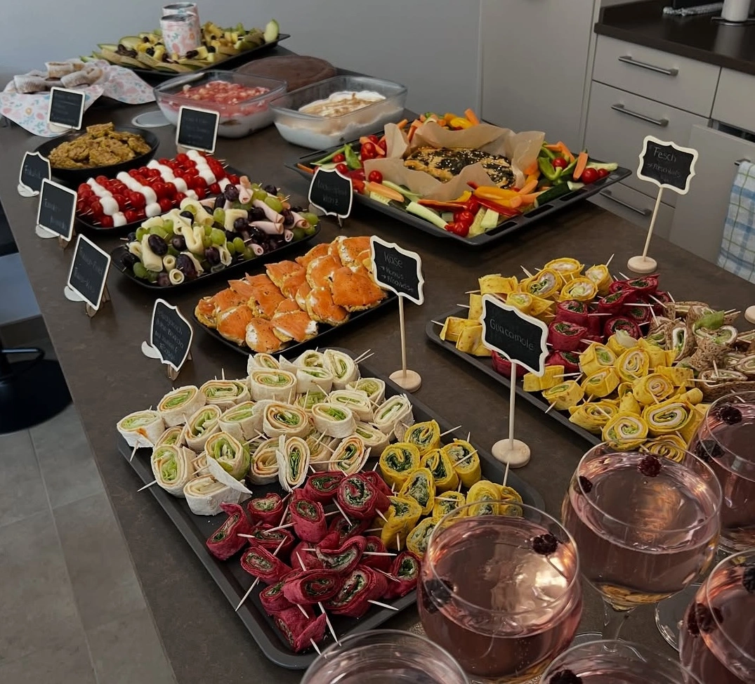 High‑Protein Fingerfood Platter